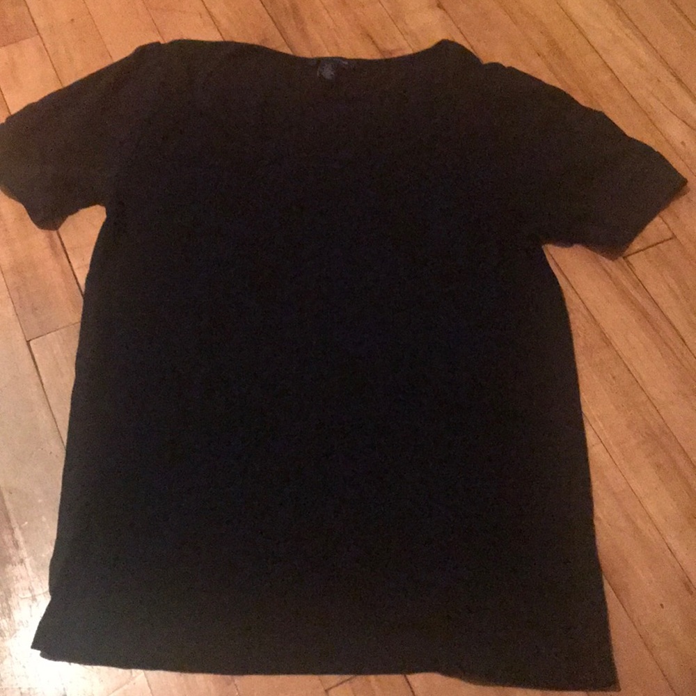 Plain black T